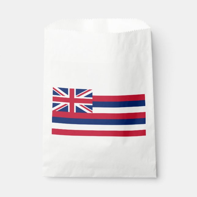 Sachets En Papier Drapeau de l'État d'Hawaii (Devant)