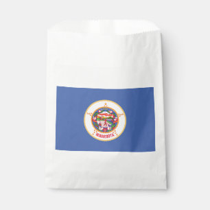 Sachets En Papier Drapeau de l'État du Minnesota