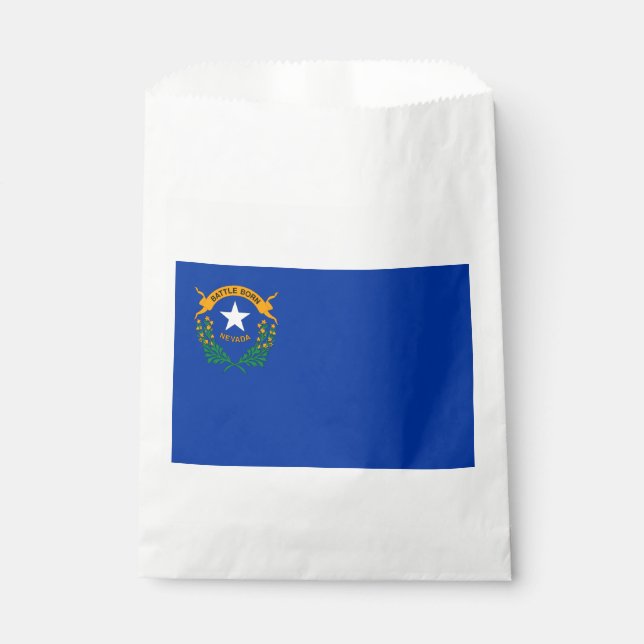 Sachets En Papier Drapeau de l'État du Nevada (Devant)