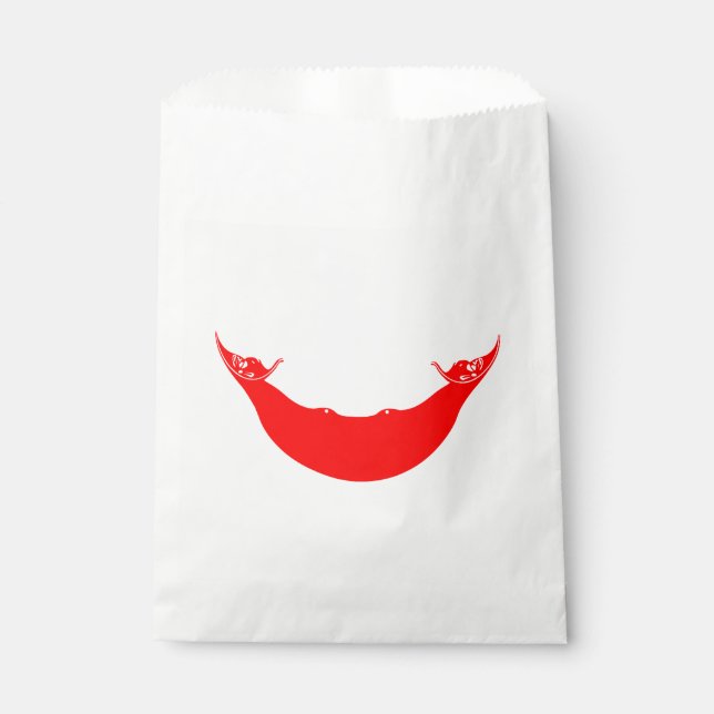 Sachets En Papier Drapeau de l'île de Pâques (Devant)