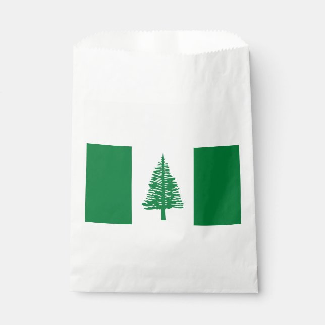 Sachets En Papier Drapeau de l'île Norfolk (Devant)