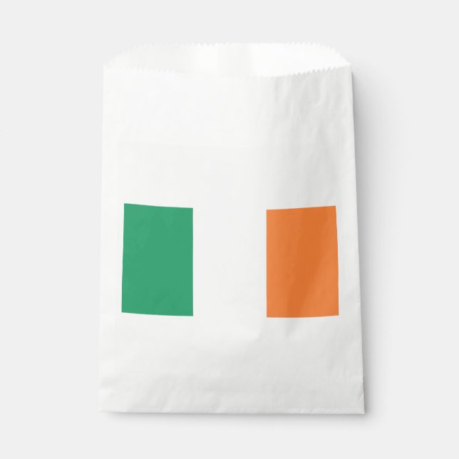 Sachets En Papier Drapeau de l'Irlande (Devant)