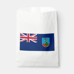 Sachets En Papier Drapeau de Montserrat
