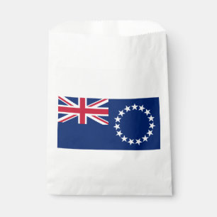Sachets En Papier Drapeau des Îles Cook