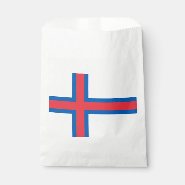 Sachets En Papier Drapeau des îles Féroé (Devant)