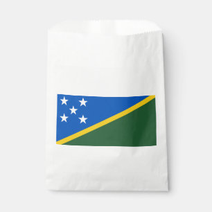 Sachets En Papier Drapeau des Îles Salomon