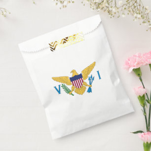 Sachets En Papier Drapeau des îles Vierges américaines