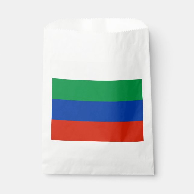 Sachets En Papier Drapeau du Daghestan (Devant)