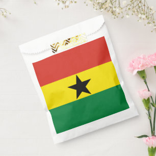 Sachets En Papier Drapeau du Ghana