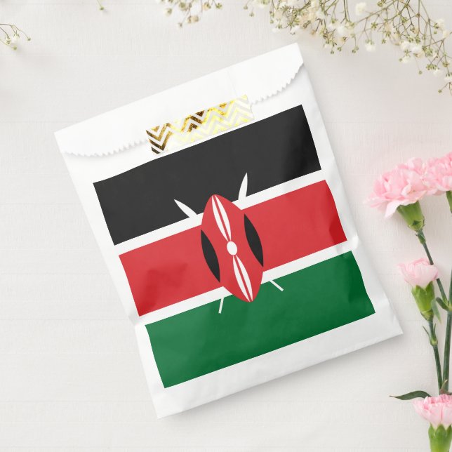 Sachets En Papier Drapeau du Kenya (Scellé)