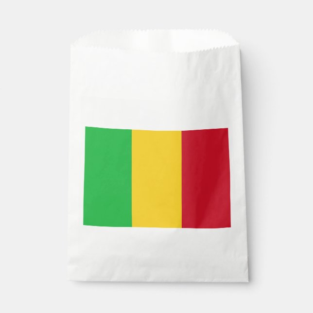 Sachets En Papier Drapeau du Mali (Devant)
