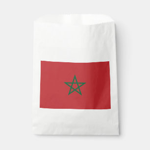 Sachets En Papier Drapeau du Maroc