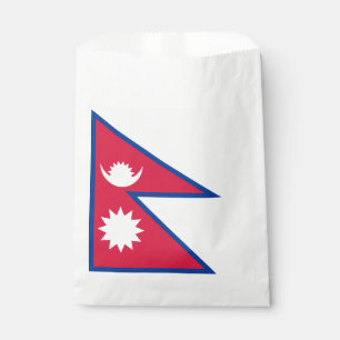 Sachets En Papier Drapeau du Népal