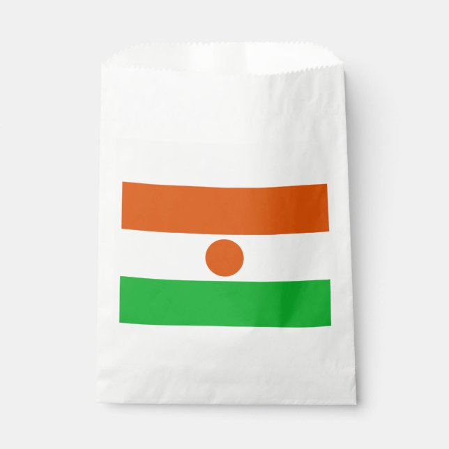Sachets En Papier Drapeau du Niger (Devant)