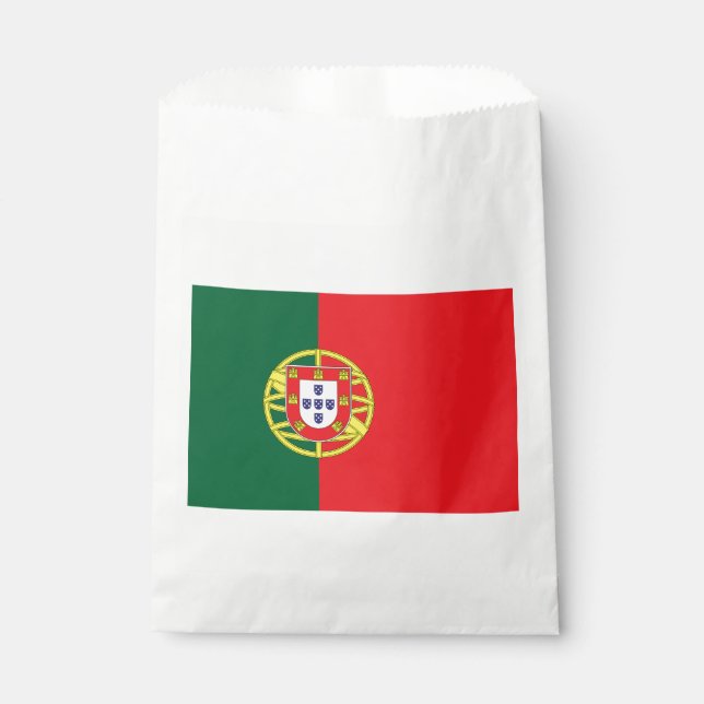 Sachets En Papier Drapeau du Portugal (Devant)