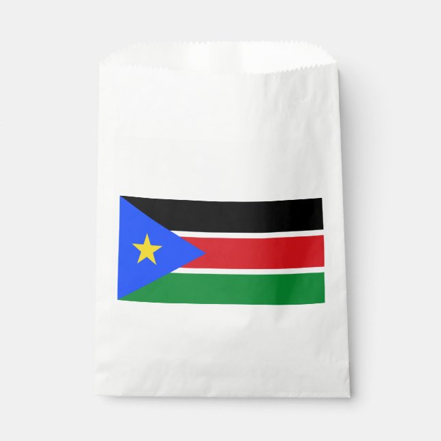 Sachets En Papier Drapeau du Soudan du Sud (Devant)
