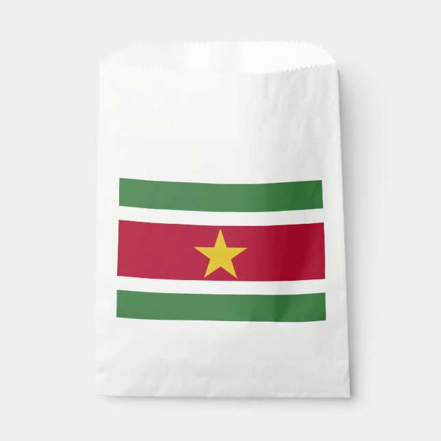 Sachets En Papier Drapeau du Suriname (Devant)