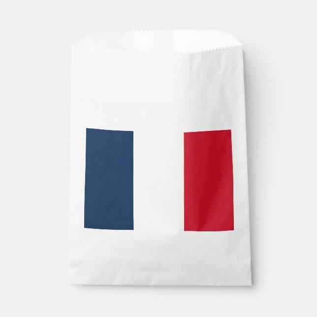 Sachets En Papier Drapeau français (Devant)