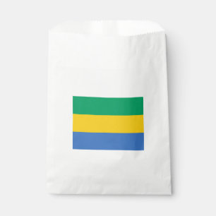 Sachets En Papier Drapeau gabonais (Gabon)