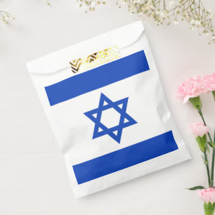 Sachets En Papier Drapeau Israël