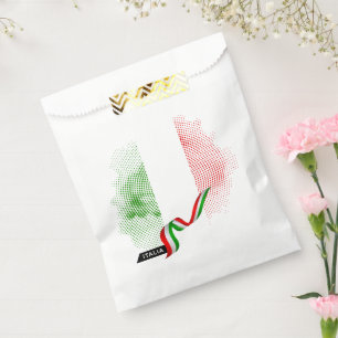 Sachets En Papier Drapeau italien