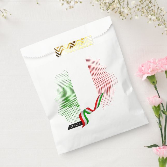 Sachets En Papier Drapeau italien (Scellé)