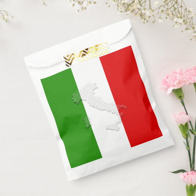 Sachets En Papier Drapeau italien (Scellé)