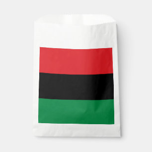 Sachets En Papier Drapeau panafricain UNIA