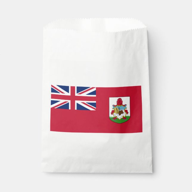 Sachets En Papier Drapeau patriotique des Bermudes (Devant)