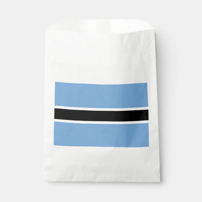 Sachets En Papier Drapeau patriotique du Botswana (Devant)