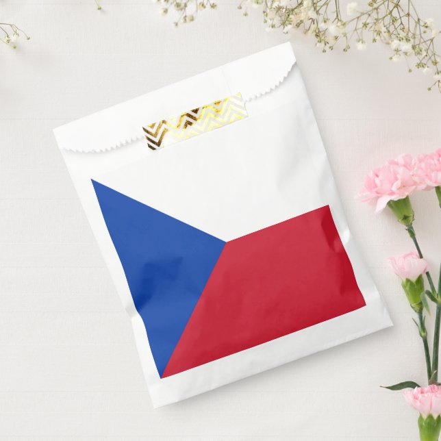 Sachets En Papier Drapeau République tchèque (Scellé)