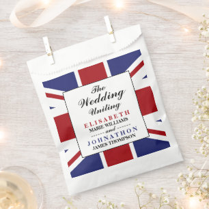 Sachets En Papier Drapeau Union Jack Mariage britannique
