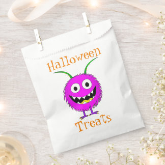 Sachets En Papier Drôle, Monstre, friandises d'Halloween