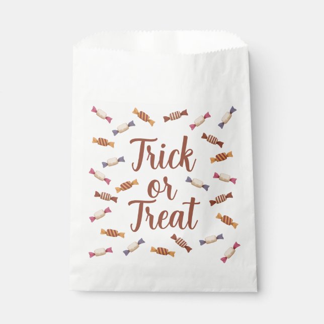 Sachets En Papier Dulce o truco (Devant)