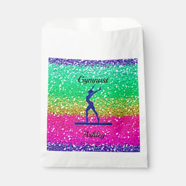 Sachets En Papier Éclairage de faisceau de gymnastique (Devant)
