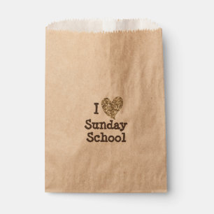 Sachets En Papier École du dimanche