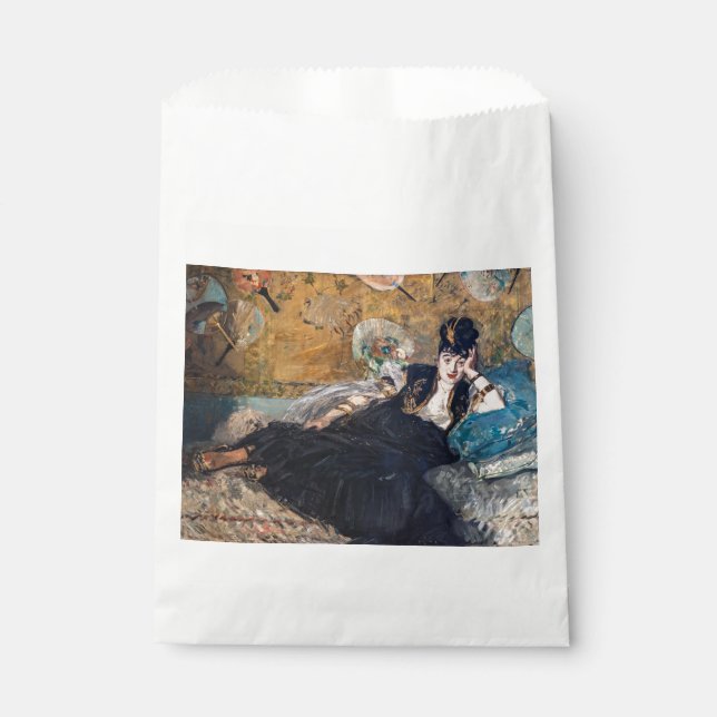 Sachets En Papier Edouard Manet - Lady avec fans (Devant)