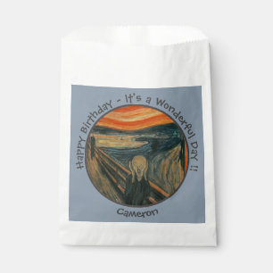 Sachets En Papier Edvard Munch La Collection Scream Party Items