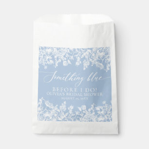 Sachets En Papier Élégant quelque chose de bleu avant de faire Fête