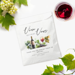 Sachets En Papier Élégant Vino Avant Vœux Enterrement de Vie de Jeun