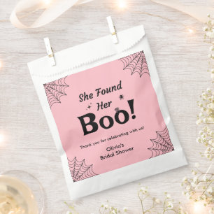 Sachets En Papier Elle a trouvé sa boo Halloween Shower de mariage R