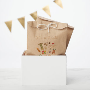 Sachets En Papier Elle est hors du marché douche de mariée florale