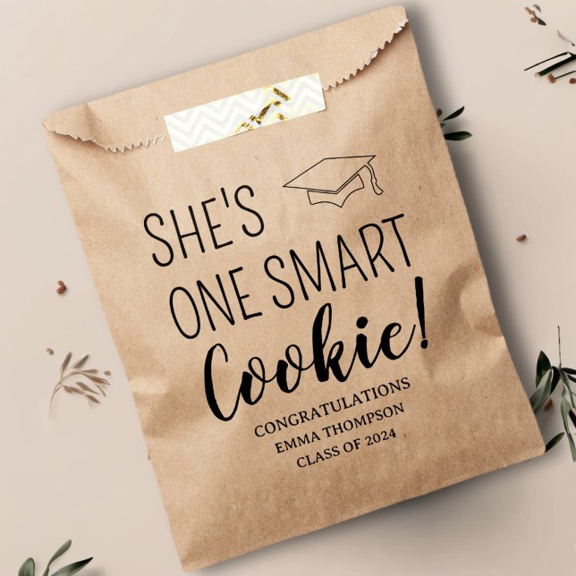 Sachets En Papier Elle est une intelligente classe de biscuits de 20 (Créateur téléchargé)
