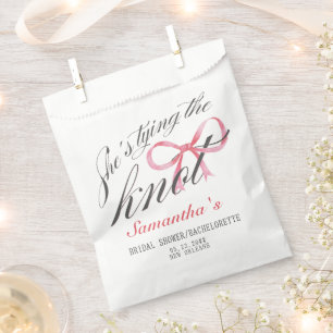 Sachets En Papier Elle noue la Fête des mariées de coquette de la bo