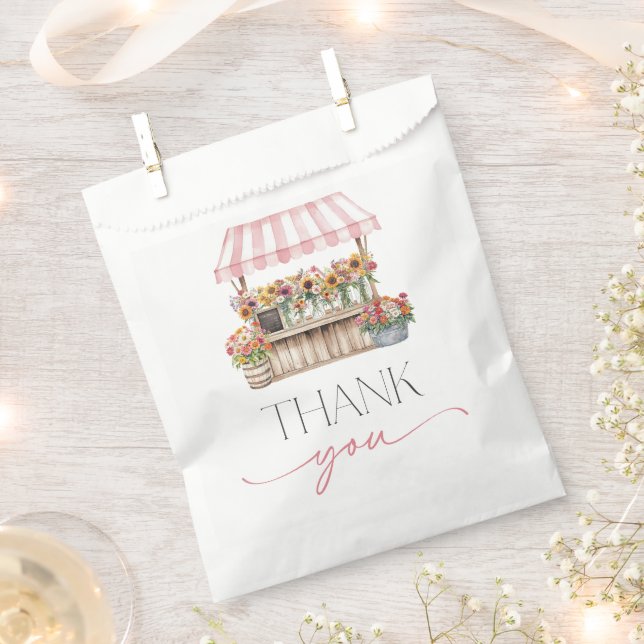 Sachets En Papier Elle sort tout juste du marché (Coupé)