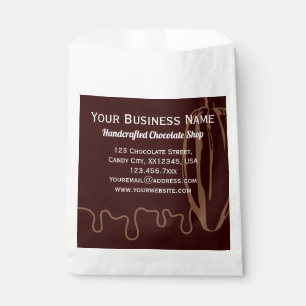 Sachets En Papier Emballage de la boutique de chocolat de Chocolatie