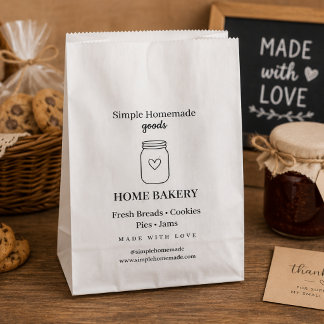 Sachets En Papier Emballage personnalisé pour biscuits de cuisine co