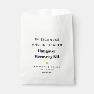 Sachets En Papier En cas de maladie et dans le kit de récupération d