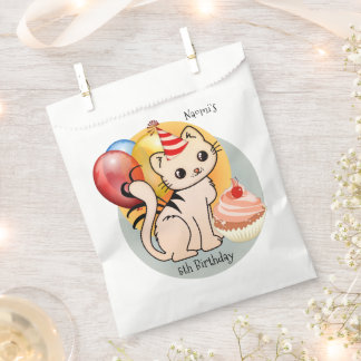 Sachets En Papier Enfant adorable de Cute Kitty
