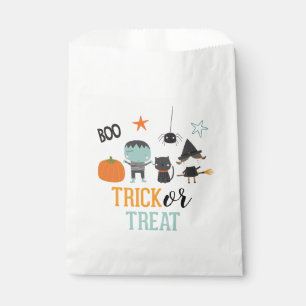 Sachets En Papier Enfants mignons Halloween Birthday Trick ou Treat